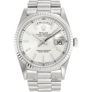 Rolex Day-Date 36mm 18k White Gold, 18239