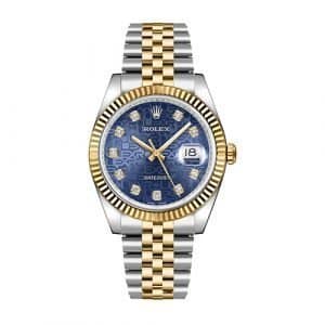 Rolex Oyster Perpetual Datejust 36mm - Steel and Gold Yellow Gold 116233 bljdj Watch