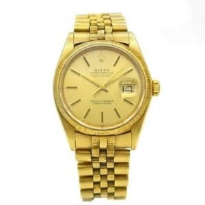Rolex 160788 DATEJUST 36mm 18k Yellow Gold 1981 Watch