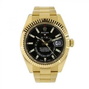 Rolex Sky Dweller 42mm Mens Watch 326938 Black Index