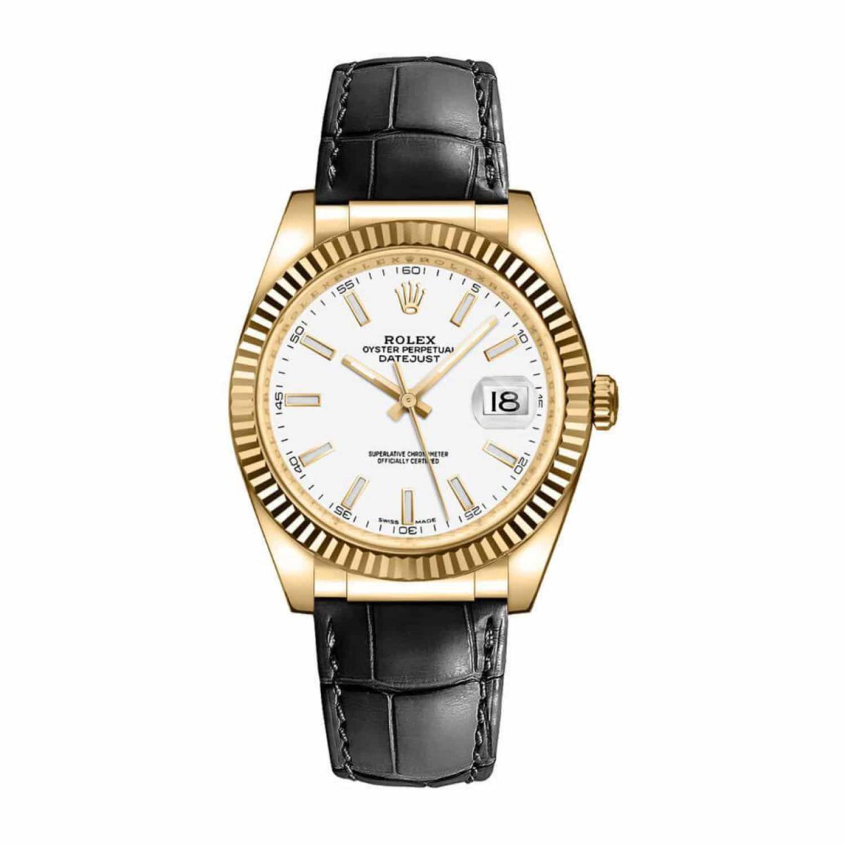 Rolex Datejust 116138-0057 White Dial