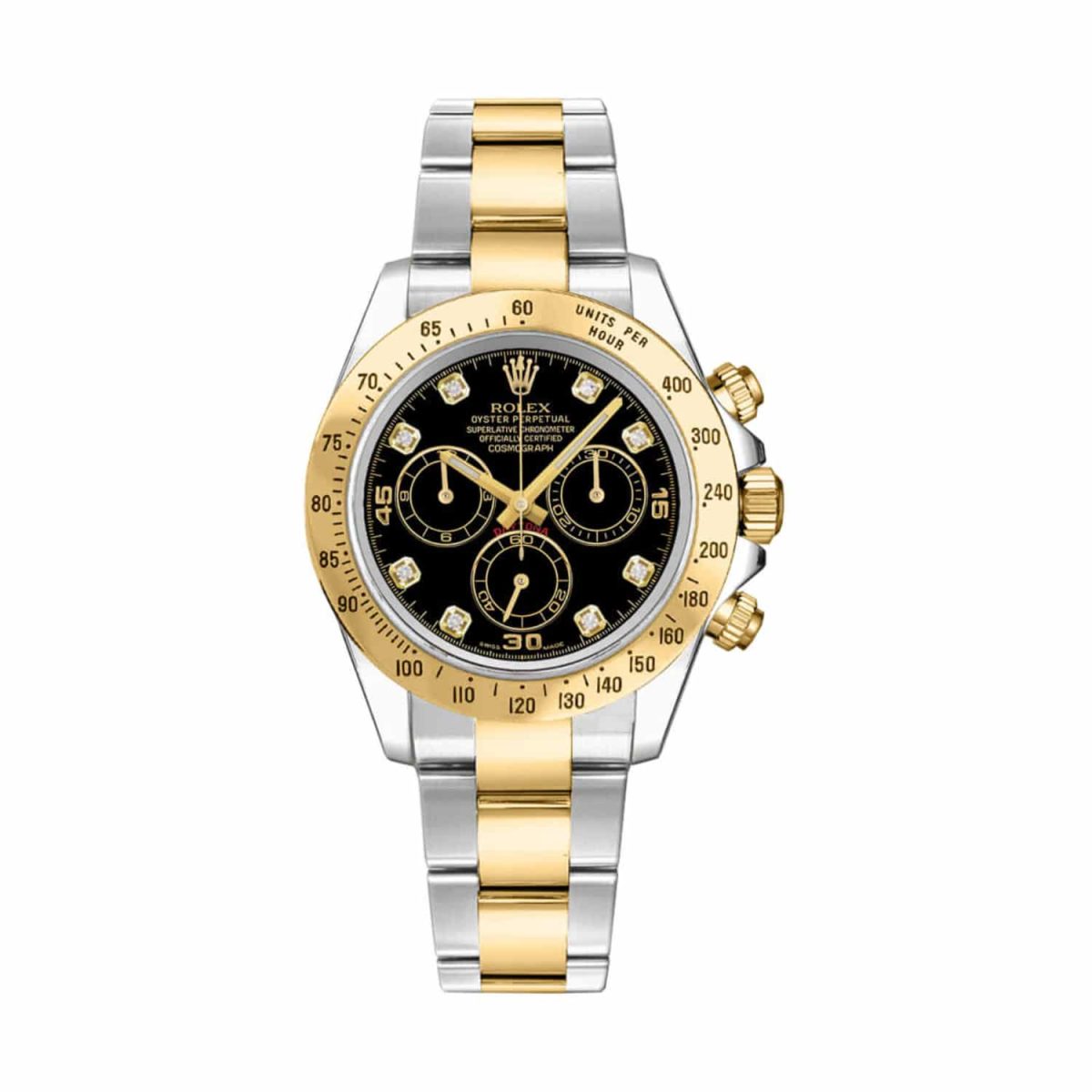 Rolex Cosmograph Daytona 116523-0043 Black Diamonds Dial