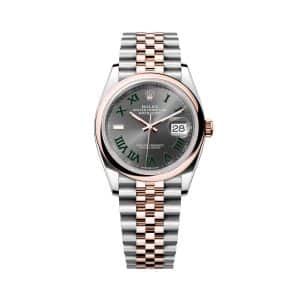Rolex Datejust 36 126201-0029 Slate Dial Jubilee Bracelet