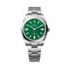 Rolex Oyster Perpetual 41124300-0005 Green Dial Oyster Bracelet