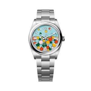 Rolex Oyster Perpetual 36 126000-0009 Turquoise Blue Dial Oyster Bracelet