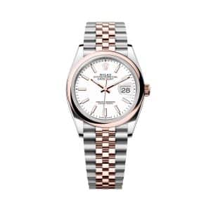 Rolex Datejust 36 126201-0017 White Dial Jubilee Bracelet