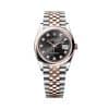 Rolex Datejust 36 126201-0019 Black Dial Jubilee Bracelet