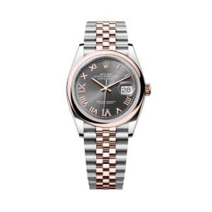 Rolex Datejust 36 126201-0023 Slate Dial Jubilee Bracelet