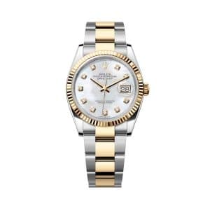 Rolex Datejust 36 126233-0024 Mother of Pearl Dial Oyster Bracelet