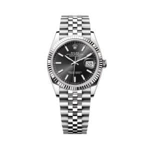 Rolex Datejust 36 126234-0015 Black Dial Jubilee Bracelet