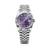 Rolex Datejust 36 126234-0021 Aubergine Dial Jubilee Bracelet