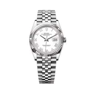 Rolex Datejust 36 126234-0025 White Dial Jubilee Bracelet