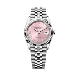 Rolex Datejust 36 126234-0031 Pink Dial Jubilee Bracelet