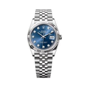 Rolex Datejust 36 126234-0037 Blue Dial Jubilee Bracelet