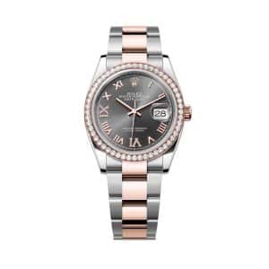 Rolex Datejust 36 126281rbr-0012 Slate Dial Oyster Bracelet