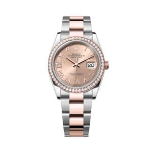 Rolex Datejust 36 126281rbr-0016 Rose Dial Oyster Bracelet