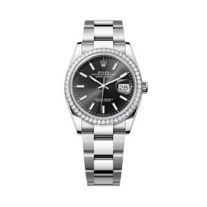 Rolex Datejust 36 126284rbr-0008 Black Dial Oyster Bracelet