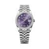 Rolex Datejust 36 126284rbr-0013 Aubergine Dial Jubilee Bracelet
