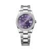 Rolex Datejust 36 126284rbr-0014 Aubergine Dial Oyster Bracelet