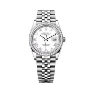 Rolex Datejust 36 126284rbr-0017 White Dial Jubilee Bracelet