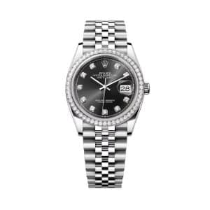 Rolex Datejust 36 126284rbr-0019 Black Dial Jubilee Bracelet
