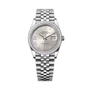Rolex Datejust 36 126284rbr-0021 Silver Dial Jubilee Bracelet