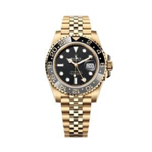 Rolex GMT Master II 126718grnr-0001 Black Dial Jubilee Bracelet