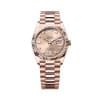 Rolex Day-Date 36 128235-0009 Rose Dial President Bracelet