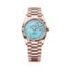 Rolex Day-Date 36 128235-0064 Turquoise Dial President Bracelet