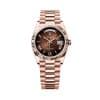 Rolex Day-Date 36 128235-0075 Brown Dial President Bracelet