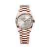 Rolex Day-Date 36 128235-0087 Silver Dial President Bracelet