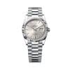 Rolex Day-Date 36 128236-0001 Silver Dial President Bracelet