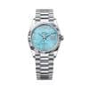 Rolex Day-Date 36 128236-0011 Turquoise Dial President Bracelet