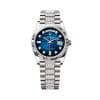 Rolex Day-Date 36 128239-0029 Blue Dial Diamond President Bracelet