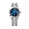 Rolex Day-Date 36 128239-0064 Blue Dial Diamond President Bracelet