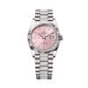 Rolex Day-Date 36 128239-0072 Pink Dial Diamond President Bracelet