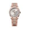 Rolex Day-Date 36 128345rbr-0081 Silver Dial President Bracelet