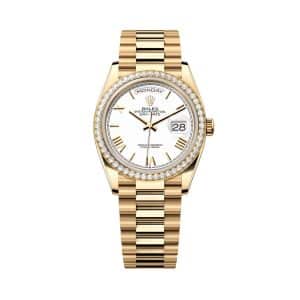 Rolex Day-Date 36 128348rbr-0064 White Dial President Bracelet