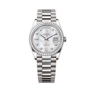 Rolex Day-Date 36 128349rbr-0004 Mother of Pearl Dial President Bracelet