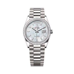 Rolex Day-Date 36 128349rbr-0049 Mother of Pearl Dial President Dial