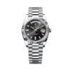 Rolex Day-Date 40 228236-0004 Black Dial President Bracelet