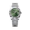 Rolex Day-Date 40 228236-0008 Olive Green Dial President Bracelet