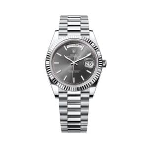 Rolex Day-Date 40 228236-0013 Slate Dial President Bracelet