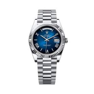 Rolex Day-Date 40 228236-0024 Blue Dial President Dial