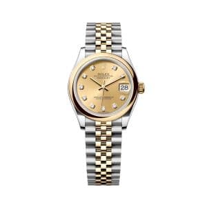Rolex Datejust 31 278243-0026 Champagne Dial Jubilee Bracelet