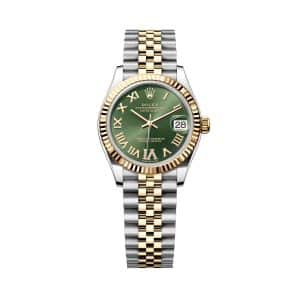 Rolex Datejust 31 278273-0016 Olive Green Dial Jubilee Bracelet