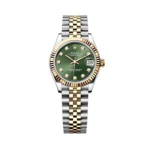 Rolex Datejust 31 278273-0030 Olive Green Dial Jubilee Bracelet