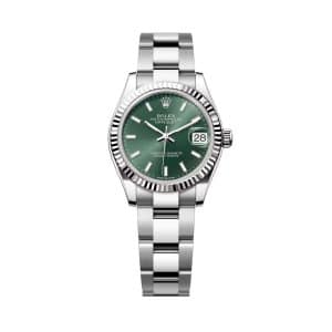 Rolex Datejust 31 278274-0017 Mint Green Dial Oyster Bracelet