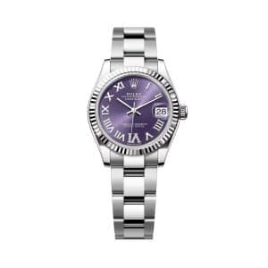 Rolex Datejust 31 278274-0025 Aubergine Dial Oyster Bracelet
