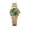 Rolex Datejust 31 278278-0011 Olive Green Dial President Bracelet